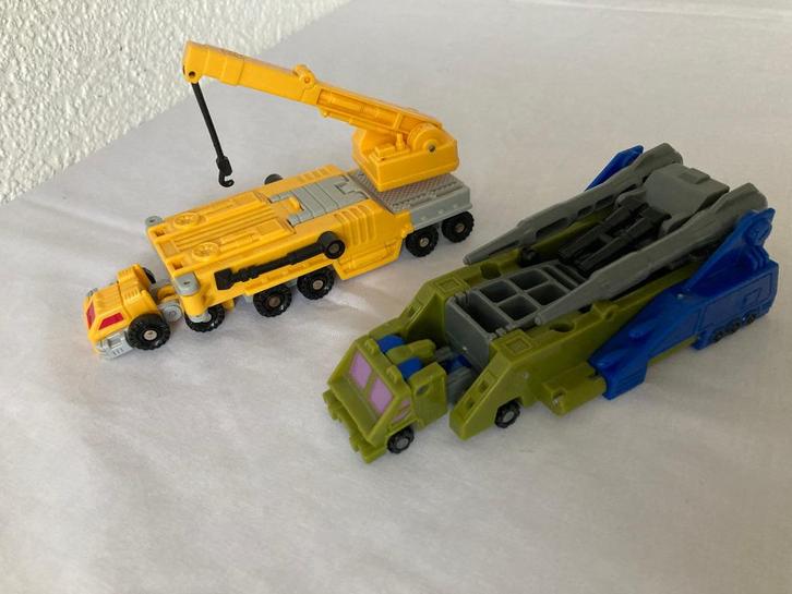 Erector + Roughstuff (Micromasters) - Transformers G1, Verzamelen, Transformers, Gebruikt, G1, Autobots, Ophalen of Verzenden