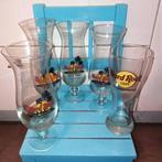 Hard Rock café glazen 7 stuks, Verzamelen, Glas en Borrelglaasjes, Ophalen, Gebruikt, Bierglas