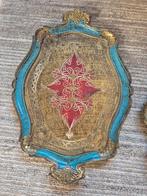 Antiek italiaans dienblad firenze, Antiek en Kunst, Curiosa en Brocante, Ophalen of Verzenden