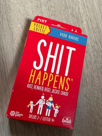 Shit Happens Pocket Editie - Kaartspel Nieuw! beschikbaar voor biedingen