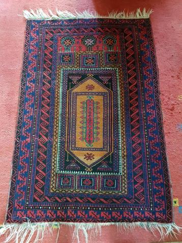 Mooi antiek handgeknoopt Perzisch tapijt uit Iran 93-136 cm. beschikbaar voor biedingen