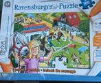 Tiptoi Puzzel - De Manege (beschadigd), Ophalen, Meer dan 50 stukjes, Gebruikt, 4 tot 6 jaar