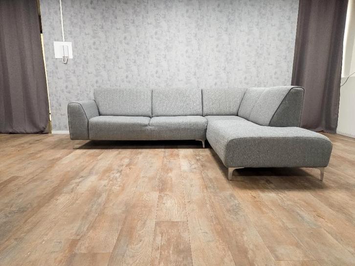 Grijze HoekBank, Huis en Inrichting, Banken | Bankstellen, Zo goed als nieuw, Hoekbank, Vierpersoons of meer, 250 tot 300 cm, 150 cm of meer
