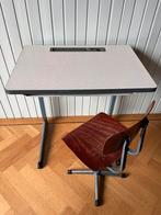 Vintage schooltafeltje en stoelje, Ophalen, Gebruikt, ., .