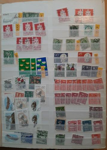 Postzegels Norge  (stockboek 203) beschikbaar voor biedingen