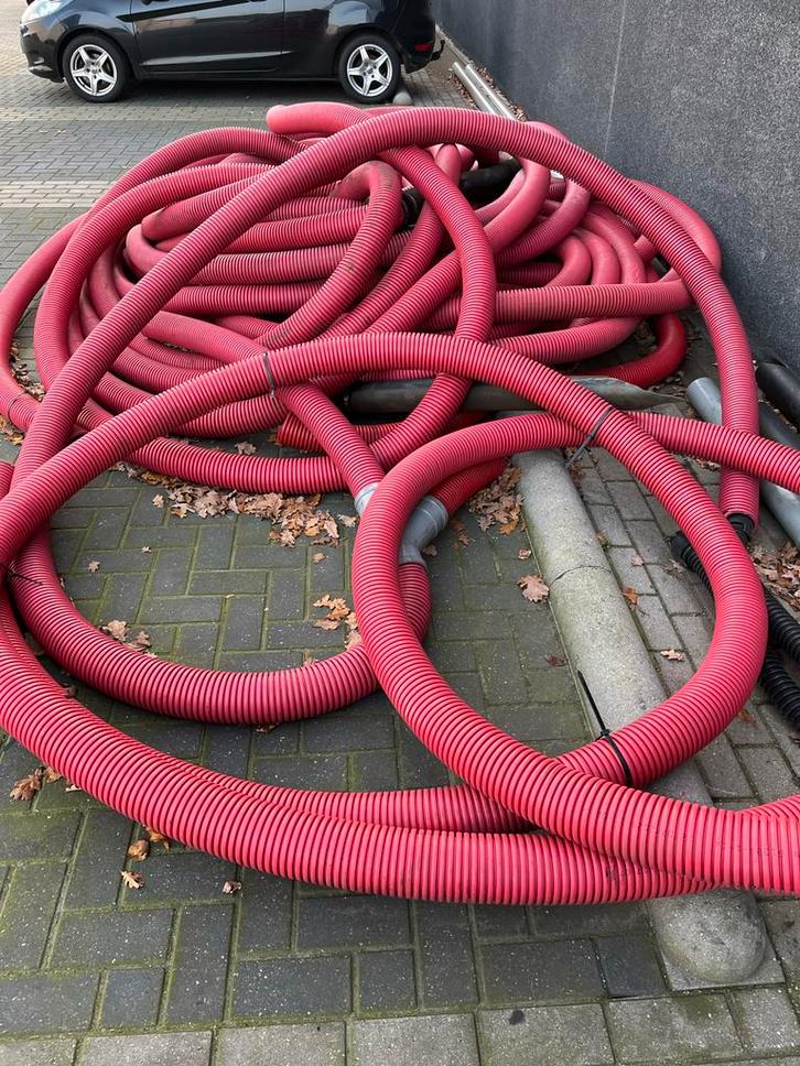 Mantelbuis 110 mm - Bescherm uw kabels!, Doe-het-zelf en Verbouw, Buizen en Afvoer, Zo goed als nieuw, Rechte buis, Pvc, 6 meter of meer