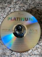 Platinum DVD+R 4.7GB 16x Speed - Op Spindel, Computers en Software, Beschrijfbare discs, Ophalen of Verzenden, Nieuw, Dvd, Op spindel
