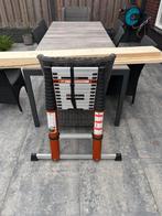 Batavia telescoop ladder, Doe-het-zelf en Verbouw, Ladders en Trappen, Ophalen, Nieuw, Ladder, Opvouwbaar of Inschuifbaar