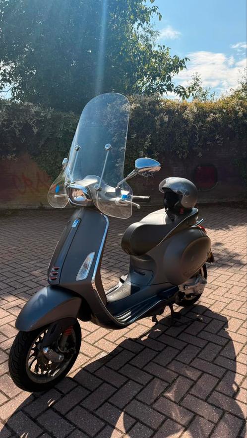 Vespa Sprint – 2017 – 12.000 km – Incl. 3 CDI’s, Fietsen en Brommers, Scooters | Vespa, Gebruikt, Vespa S, Maximaal 45 km/u, Benzine