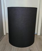 Lampenkap zwart groot 60 x 50cm, Ophalen of Verzenden, Gebruikt, Zwart, Rond