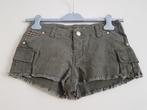 Korte spijkerbroek / shorts dames -- maat S / 36 -- Denim Co, Kleding | Dames, Spijkerbroeken en Jeans, Overige kleuren, Ophalen of Verzenden