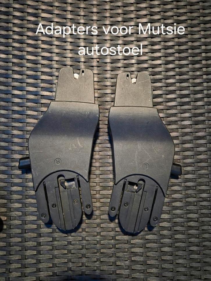 Mutsy autostoel adapters., Kinderen en Baby's, Kinderwagens en Combinaties, Zo goed als nieuw, Kinderwagen, Mutsy, Ophalen of Verzenden