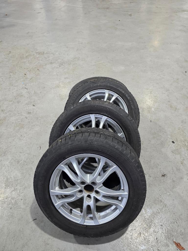 Set ANZIO 17 inch velgen met winterbanden, Auto-onderdelen, Ophalen, Gebruikt, Velg(en), 17 inch