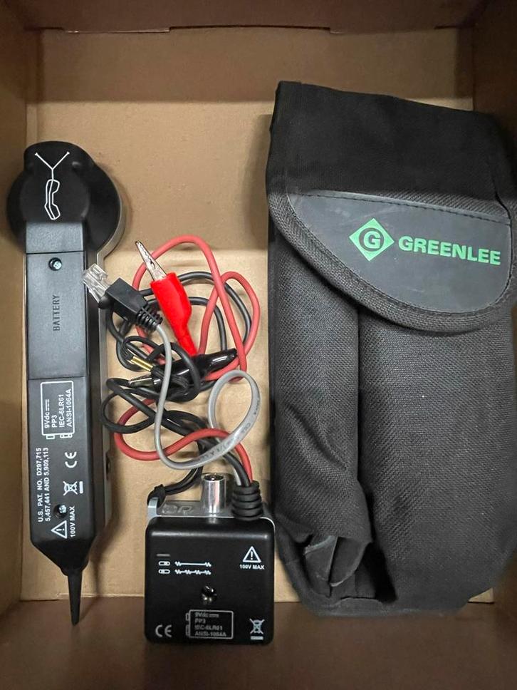 Greenlee Toongenerator en Probe Kit, Doe-het-zelf en Verbouw, Meetapparatuur, Nieuw, Ophalen of Verzenden