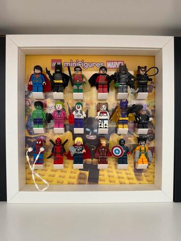 mooie display voor minifigs van Lego Marvel beschikbaar voor biedingen