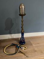 Mooie waterpijp met blauwe vaas, Ophalen of Verzenden