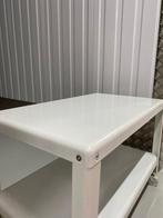 Metalen tafeltje, verrijdbaar, Ophalen, Minder dan 55 cm, Metaal of Aluminium, Zo goed als nieuw