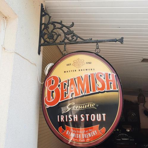Beamish Irish stout bier reclame xxl., Verzamelen, Merken en Reclamevoorwerpen, Zo goed als nieuw, Reclamebord, Ophalen of Verzenden