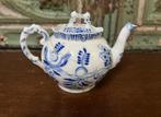 Antiek Delfts blauwe theepot gebloemd, Antiek en Kunst, Ophalen of Verzenden