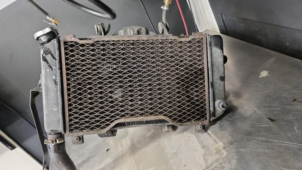 Radiateur compleet met koelfan Yamaha TDM 850 4tx, Gebruikt, ., Ophalen of Verzenden, .