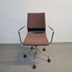 bureaustoel Kantoorstoel - bruine stof, Huis en Inrichting, Gebruikt, Bureaustoel, Bruin, Ophalen