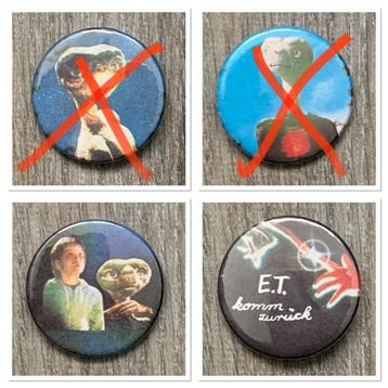 E.T. Buttons beschikbaar voor biedingen