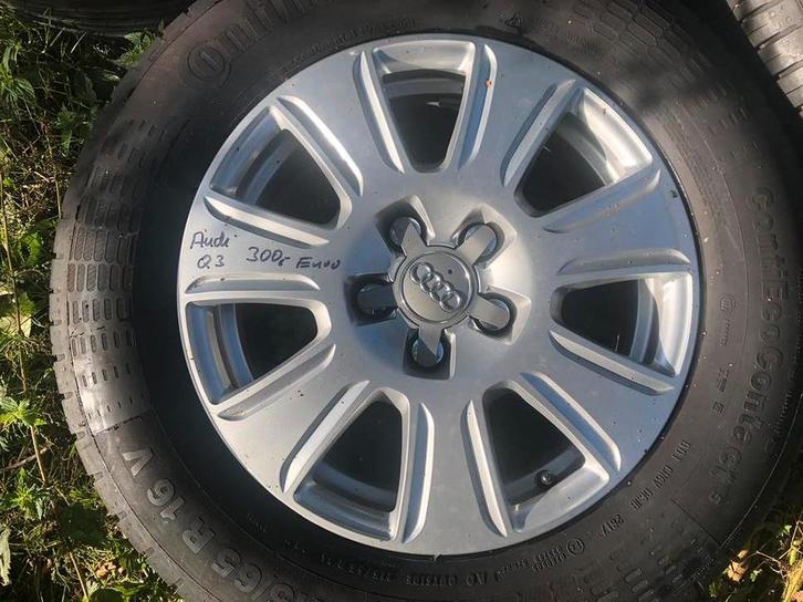 Continental Banden op lichtmetalen fabrieksvelgen Audi Q3, Auto-onderdelen, Banden en Velgen, Band(en), Zomerbanden, 16 inch, 215 mm