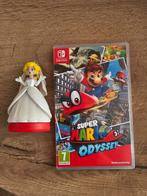 Super Mario Odyssey Nintendo Switch + Princess Peach Amiibo, 1 speler, Ophalen of Verzenden, Zo goed als nieuw, Vanaf 7 jaar
