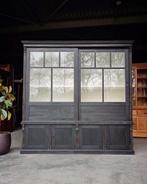 Prachtige zwarte winkelkast | Jaren 20 / 30 vitrine #2465, Ophalen of Verzenden