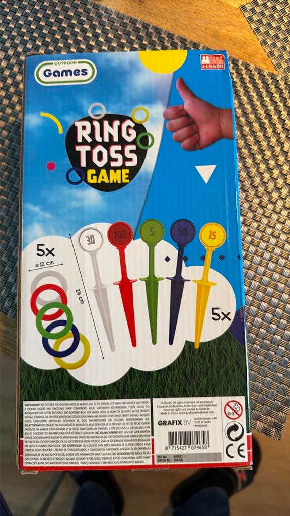 Ringwerpen spel - Nieuw in doos!, Ophalen of Verzenden, Nieuw