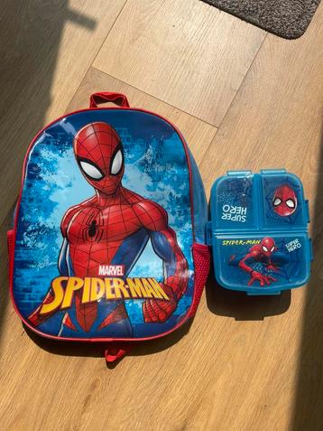 Spiderman rugzak & lunchtrommel beschikbaar voor biedingen
