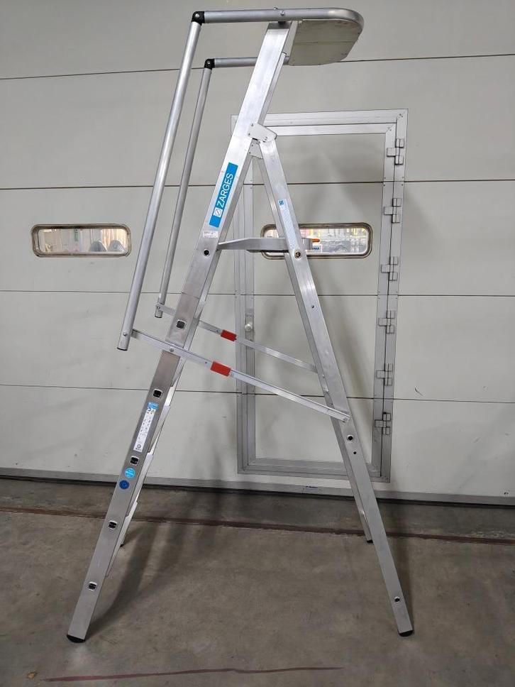 Magazijnladder Zarges Z-600 1x6ZAP Safemaster, Doe-het-zelf en Verbouw, Ladders en Trappen, Nieuw, Trap, Minder dan 2 meter, Ophalen of Verzenden