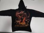 Spiral Draken Hoodie XL, Kleding | Heren, Truien en Vesten, Zwart, Maat 56/58 (XL), Ophalen of Verzenden, Gedragen