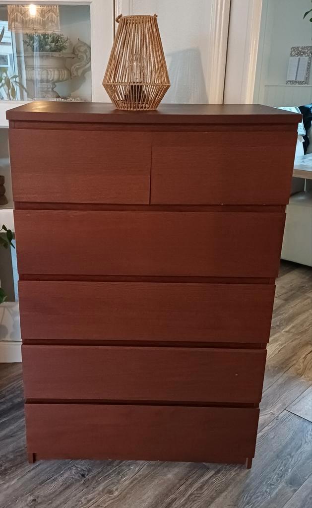 Mooie stevige ikea malm ladenkast/ladekast/kast, Huis en Inrichting, Kasten | Ladekasten, Zo goed als nieuw, Minder dan 100 cm