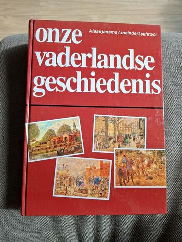 Onze vaderlandse geschiedenis - Jansma en Schroor beschikbaar voor biedingen