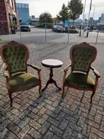 2 x dezelfde barok fauteuile 175.00 p.s, Antiek en Kunst, Antiek | Meubels | Stoelen en Banken, Ophalen