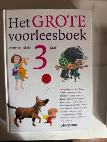 Het Grote Voorleesboek voor rond de 3 jaar beschikbaar voor biedingen