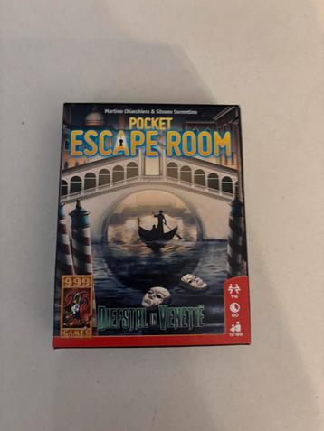 Pocket Escape Room: Diefstal in Venetië nieuw in seal! beschikbaar voor biedingen