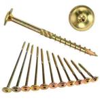 25-50 TELLERKOP houtschroeven 8 x240 dak garage carport, Verzenden, Nieuw