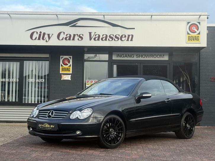 Mercedes-Benz CLK-Klasse Cabrio 240 Elegance automaat youngt, Auto's, Mercedes-Benz, Bedrijf, Te koop, CLK, ABS, Airbags, Airconditioning