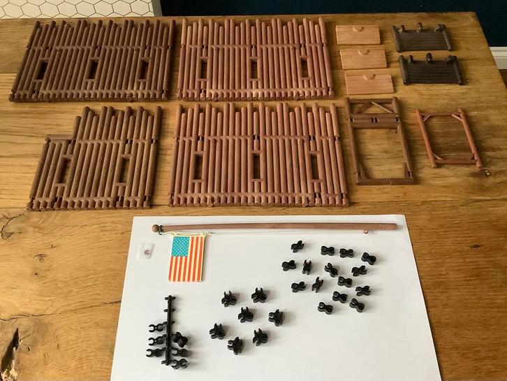 Playmobil fort onderdelen, Kinderen en Baby's, Speelgoed | Playmobil, Zo goed als nieuw, Ophalen