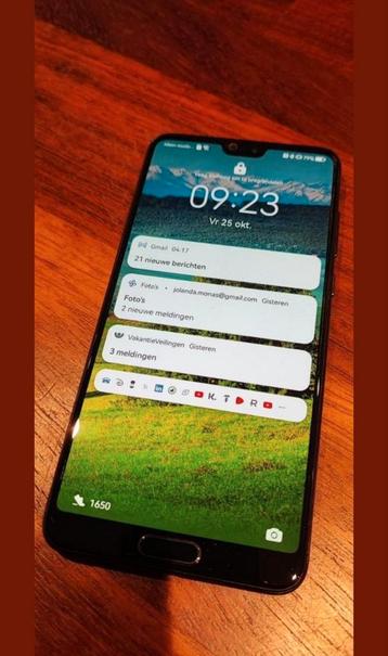 Huawei P20 pro beschikbaar voor biedingen