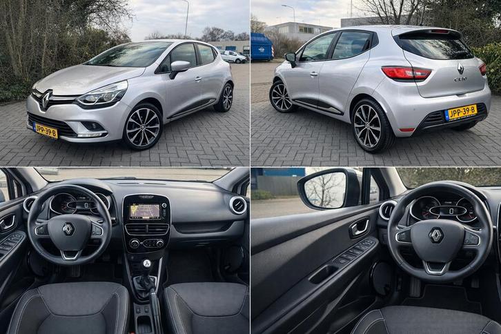 Renault Clio 0.9 TCe|Clima|Cruise|Navi|PDC|Airco|Nieuwe APK, Auto's, Renault, Bedrijf, Clio, Adaptieve lichten, Adaptive Cruise Control