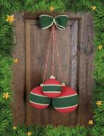 haakpakket kerstballen als compleet pakket, Ophalen of Verzenden, Nieuw, Haken, Patroon of Boek