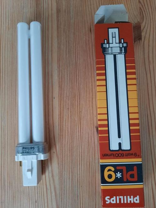Te Koop: Philips PL-9 steeklampen 10 stuks., Huis en Inrichting, Lampen | Losse lampen, Nieuw, Spaarlamp, Minder dan 30 watt, Bipin of Steekvoet