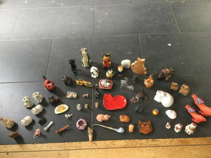 Poezenverzameling / Kattenverzameling, Verzamelen, Beelden en Beeldjes, Dier, Ophalen of Verzenden