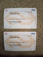 Dagkaart trein, Tickets en Kaartjes, Twee personen, Trein, Algemeen kaartje