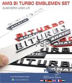 AMG BI TURBO EMBLEEM LOGO A B C CLA CLS E GLA Klasse AMG / 4