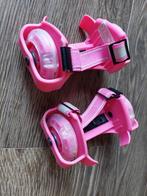 Roze wheelys (rol wieltjes) met lampjes, Kinderen en Baby's, Speelgoed | Buiten | Rolschaatsen, Verstelbaar, Gebruikt, Ophalen of Verzenden