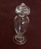 Miniatuur glazen kan met deksel 1:12, Verzamelen, Poppenhuizen en Toebehoren, Ophalen of Verzenden, Zo goed als nieuw, Decoratie